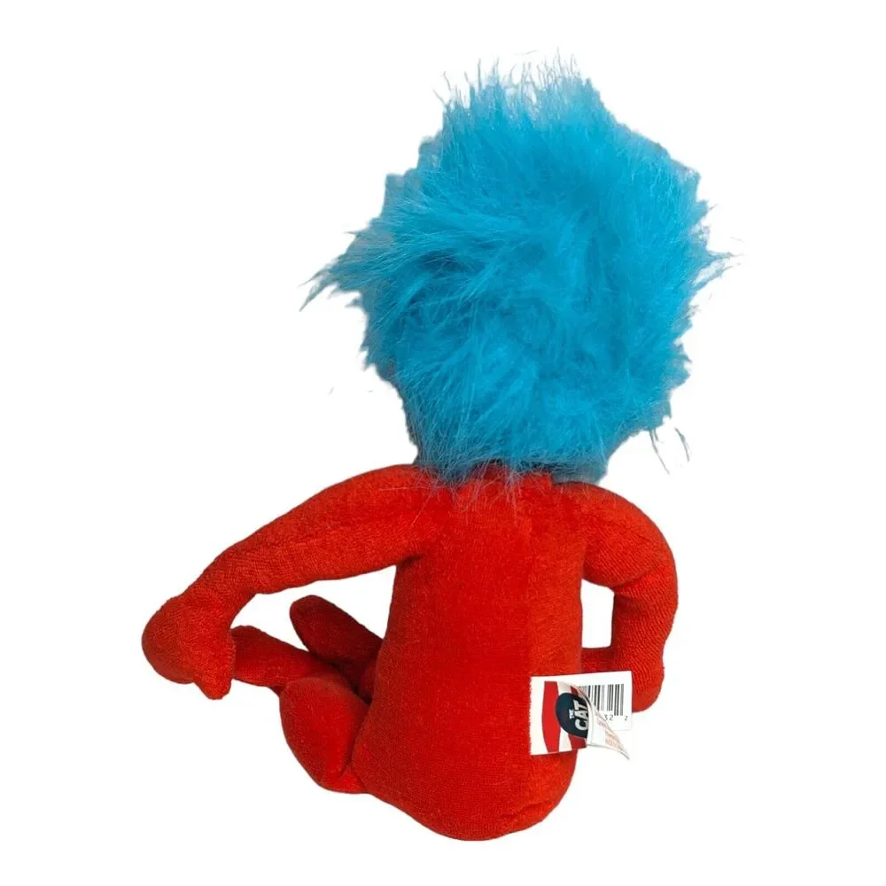 Dr Seuss 12in Thing 1 Plush Doll 2003 Official Cat in the Hat Movie Merchandise‎